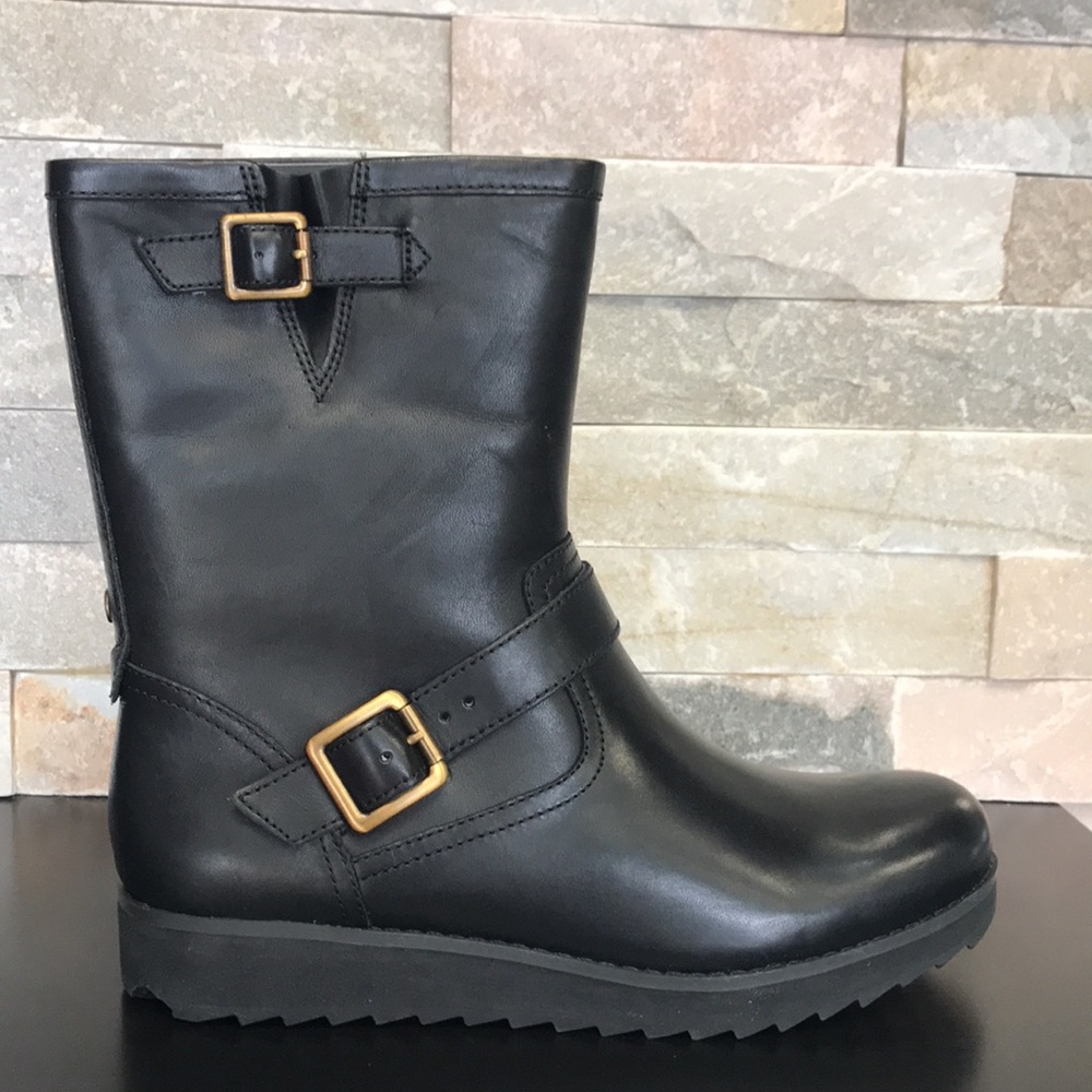 🎁 Clarks Minx Trish Leather Boots - Picture 9 of 15